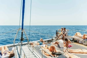 trip naar Blue Lagoon, stranden en baaien per catamaran