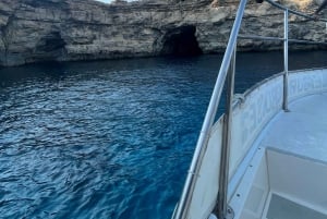 Malta: Noleggio barche private per la Laguna Blu, Comino e Gozo
