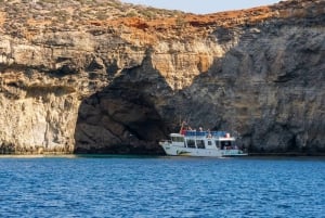 Malta: Blue Lagoon, Comino en Gozo boottocht