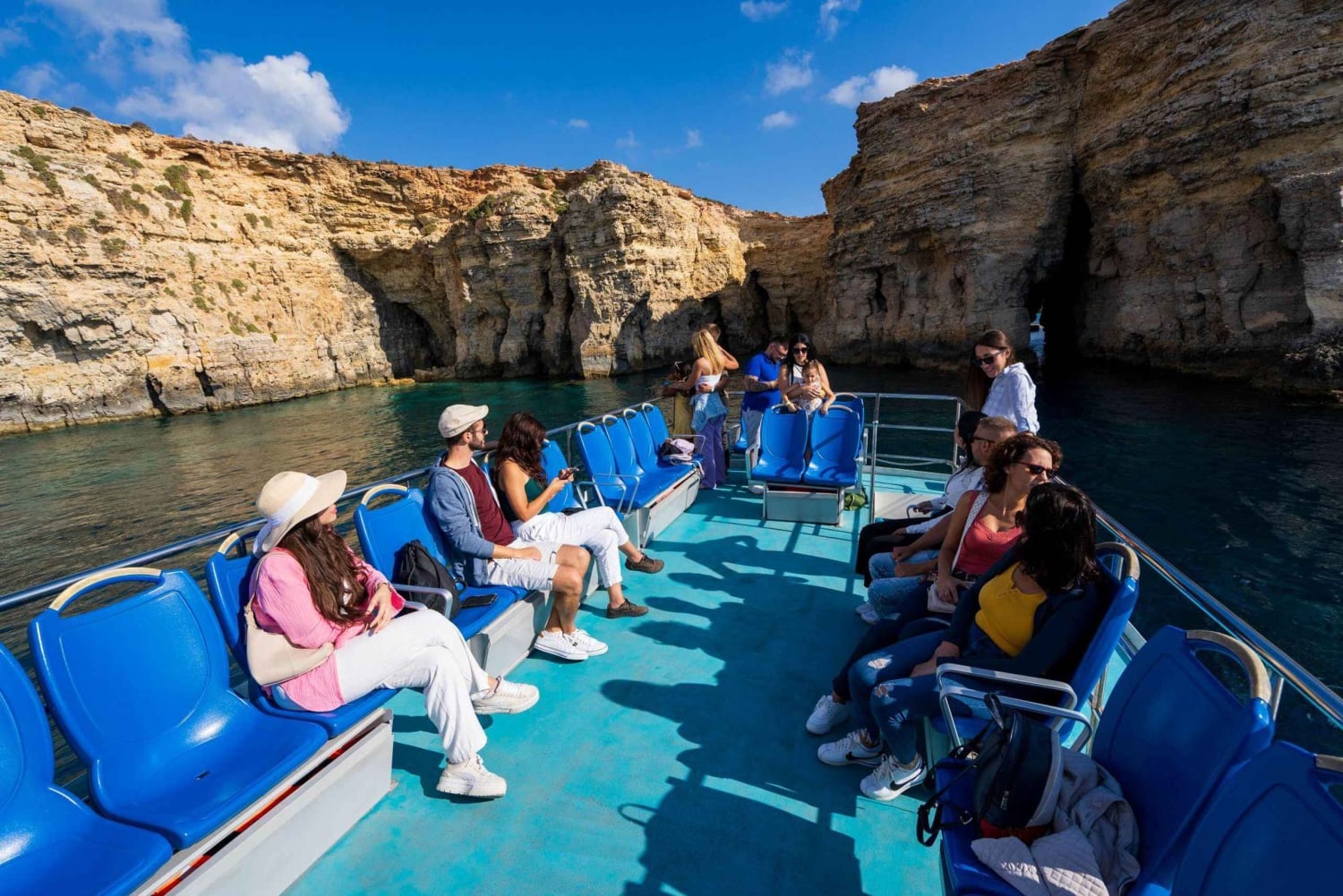 Malta: Blue Lagoon, Comino en Gozo boottocht