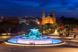 Malta bei Nacht - Valletta, Birgu, Mdina & Mosta