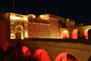 Мальта ночью: Валлетта, Биргу, Мдина и Моста