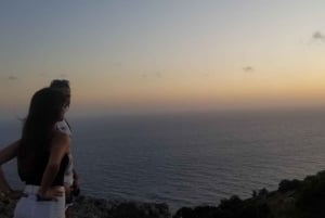 セグウェイで行くマルタ：ディングリの断崖サンセット ツアー