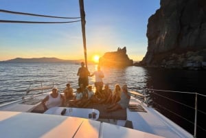 Malta: Noleggio di un catamarano privato di un giorno con skipper