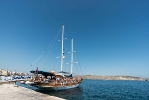 Malta: Comino, Blue Lagoon, and Caves Day Trip