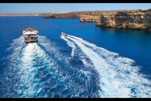 Malta: Comino, blå lagun och grottor Båtkryssning