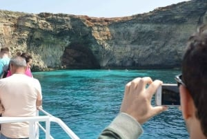 Malta: Comino, blå lagune og grotter Bådkrydstogt