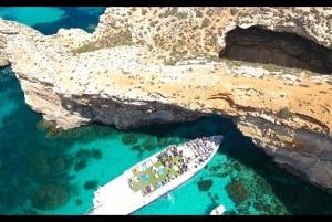 Malta: Comino, Laguna Azul y Crucero en Barco por las Cuevas