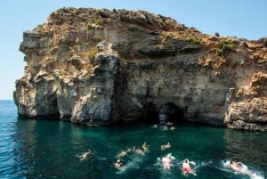 Kryssning Malta: Comino, Gozo, Blue & Crystal Lagoon och grottkryssning