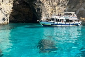 Malte : Comino, Gozo, lagon bleu et de cristal, et croisière dans les grottes