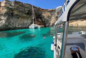 Malta: Comino, Gozo, Blaue & Kristall-Lagune und Höhlenkreuzfahrt