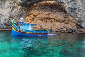 Malta: Comino, Blue Lagoon, Crystal Lagoon e Sea Caves