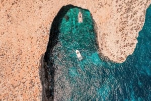 マルタ：コミノ、ブルーラグーン、クリスタルラグーン、シーケーブズ