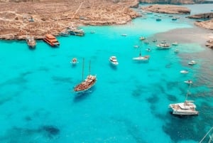 マルタ：コミノ、ブルーラグーン、クリスタルラグーン、シーケーブズ