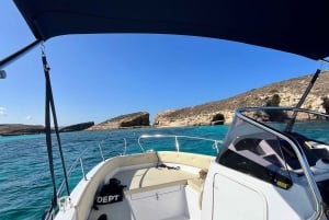 Malta: Comino, Blue lagoon Private Speed Boat Tour