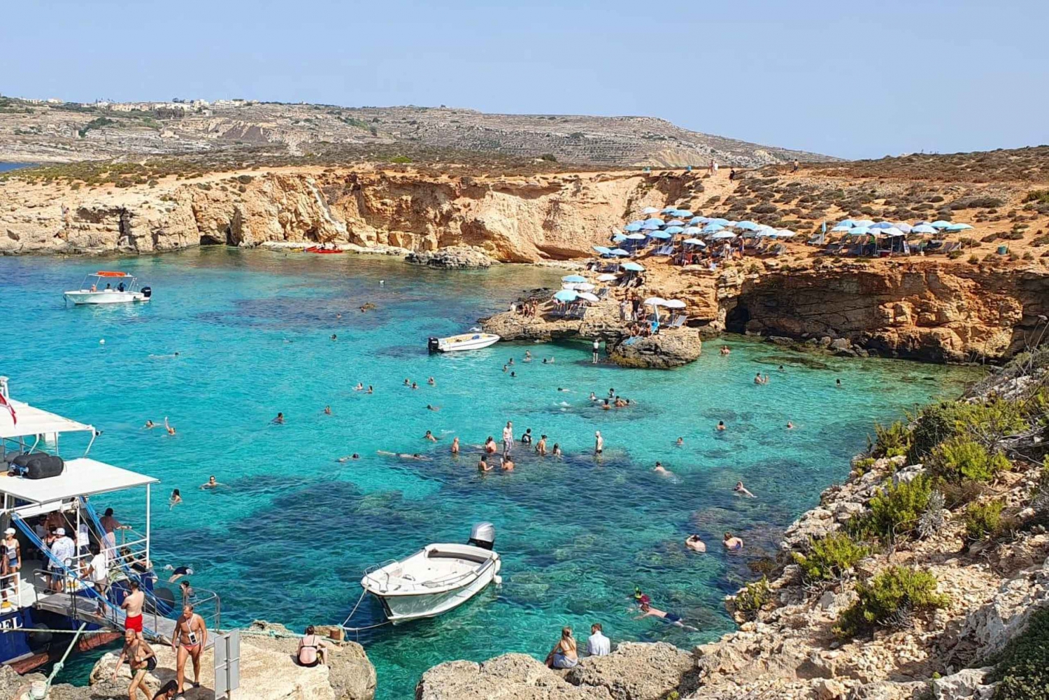 Malta Comino Blue lagoon