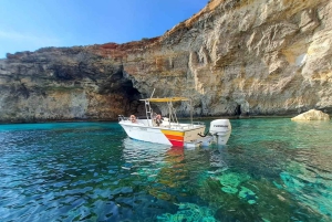 MALTA Comino BlueLagoon 3 horas Passeios de barco particulares