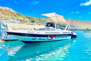 From Malta/Gozo: Comino & Crystal Lagoon Private Boat Trip