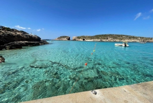 Malta: Comino, Santa Maria Bay, Blue Lagoon & Sea Caves Tour