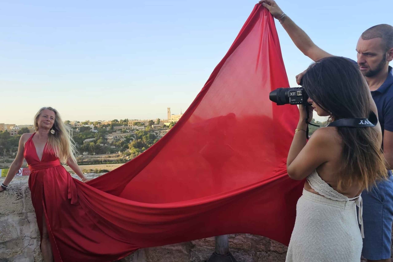 Malta: Flying Dress Photoshoot & Video Experience
