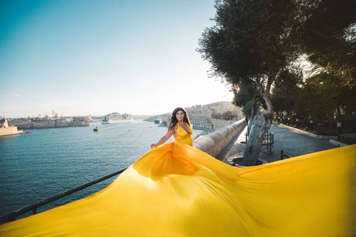 Malta: Flying Dress Photoshoot & Video Experience