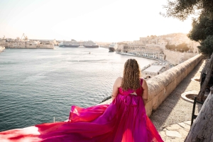 Malta: Flying Dress Photoshoot & Video Experience