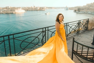 Malta: Flying Dress Photoshoot & Video Experience