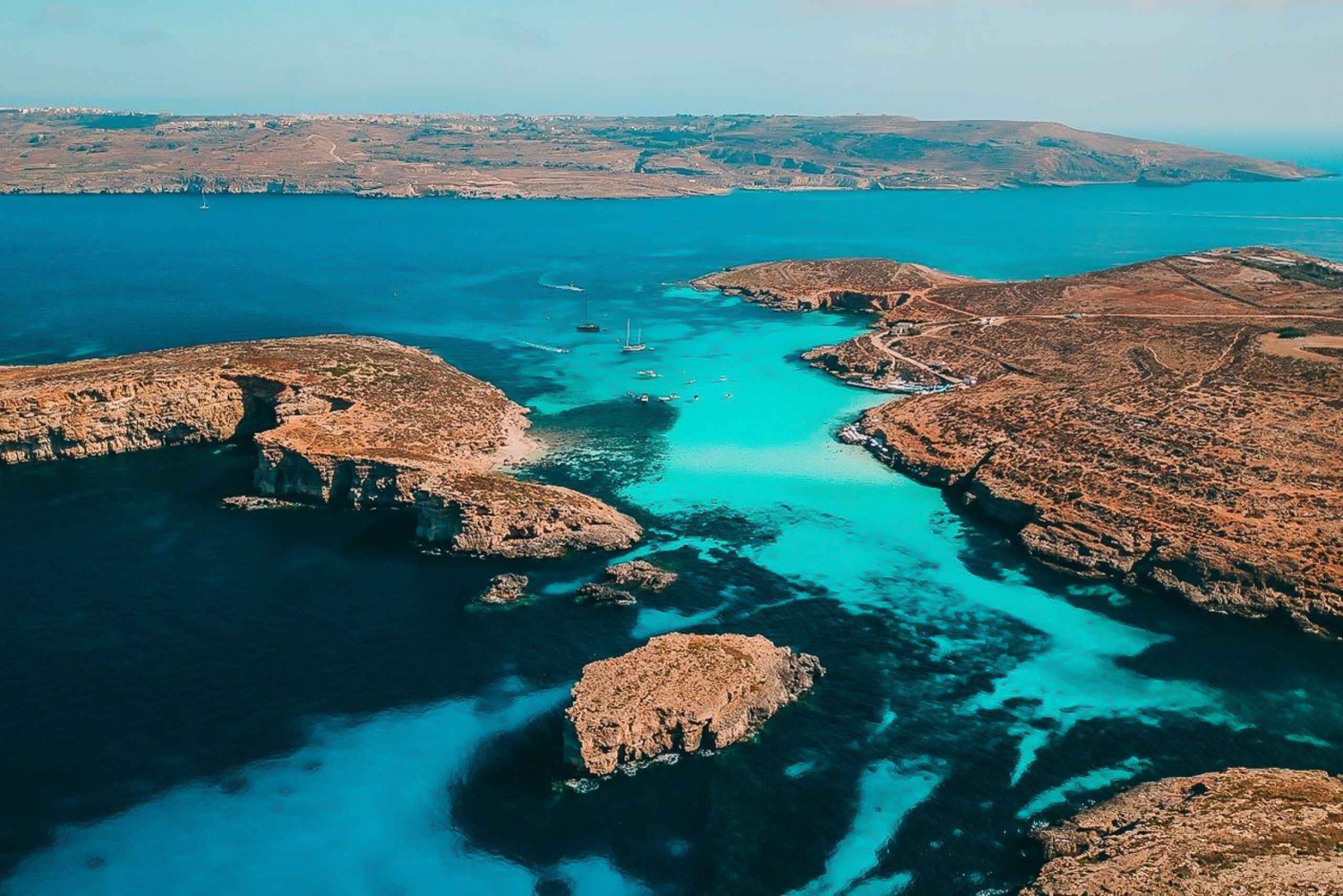 Malta: Gozo- en Blue Lagoon-cruise van een hele dag