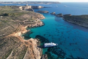 Całodniowy rejs na Gozo i do Błękitnej Laguny z wizytą w Rabacie