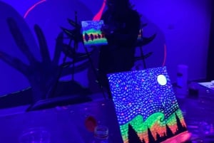 Malta: Glow-in-the-Dark Drink & Paint Experience
