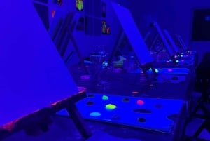 Malta: Glow-in-the-Dark Drink & Paint Experience