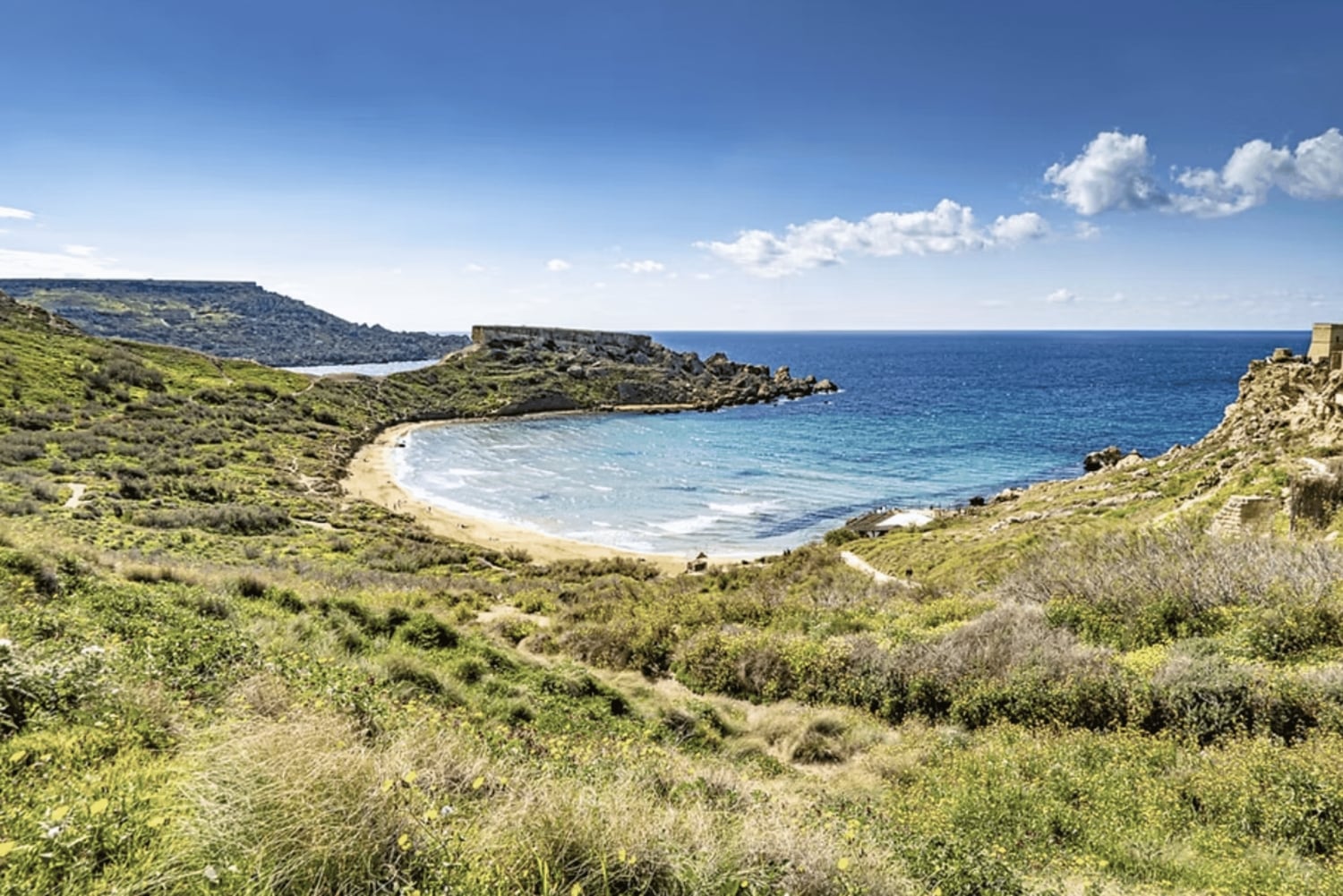 Malta: Privat sejltur i Golden Bay med snorkling