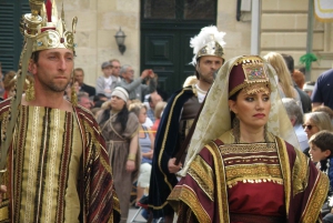 Malte : Procession de l'après-midi du vendredi saint avec transport