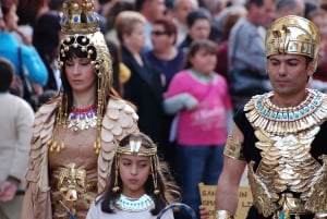 Malte : Procession de l'après-midi du vendredi saint avec transport