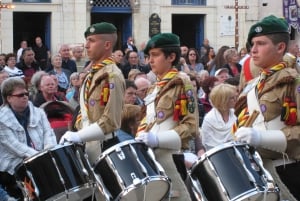 Malte : Procession de l'après-midi du vendredi saint avec transport