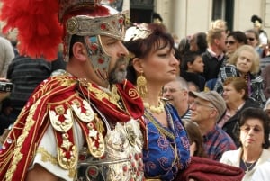 Malte : Procession de l'après-midi du vendredi saint avec transport