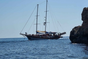 Malta: Gozo, Comino og Blue Lagoon-cruise med sjøhuler