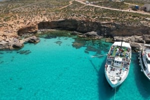 Malta: Gozo, Comino, Blue & Crystal Lagoon, & Caves Cruise