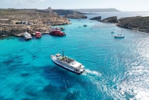 Malta: Gozo, Comino, Blue & Crystal Lagoon, & Caves Cruise