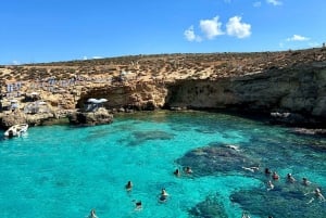 Malta: Gozo, Comino, Blue & Crystal Lagoon, & Caves Cruise