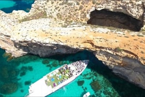 Malta: Gozo, Comino, Blue & Crystal Lagoon, & Caves Cruise