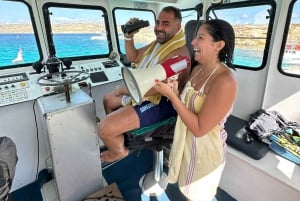 Malta: Gozo, Comino, Blue & Crystal Lagoon, & Caves Cruise