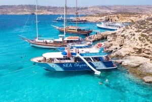 Malta: Gozo & Comino Islands, Blå Lagunen & Seacaves Tour