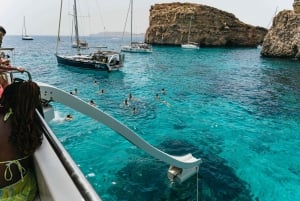 Malta: Wyspy Gozo i Comino, Błękitna Laguna i wycieczka do jaskiń morskich