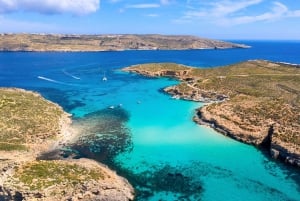 Malta: Gozo, Comino, Sea Caves, and Blue Lagoon Cruise