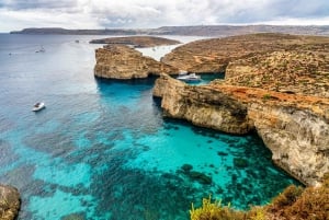 Malta: Gozo, Comino, Sea Caves, and Blue Lagoon Cruise