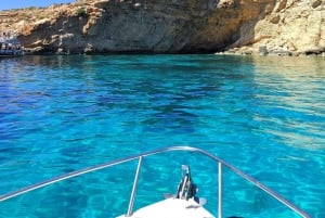 Mgarr/Mellieha: Gozo, Comino, Crystal & Blue Lagoon Cruise