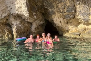 Malta: Comino, Blue/Crystal Lagoon & Caves Private Charter