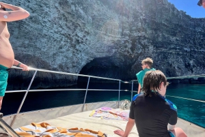 Malta: Comino, błękitna/kryształowa laguna i jaskinie - czarter prywatny