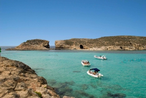 From Malta: Gozo Full-Day Quad Tour with Lunch and Boat Ride